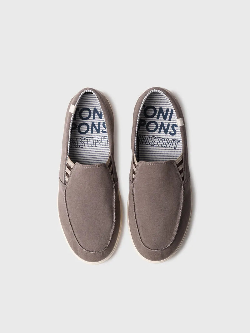  - Zapato cerrado de hombre en algodón con elásticos laterales | ILARI  - Toni Pons  