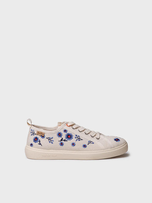  - Zapatilla deportiva de mujer con bordado floral | INDIRA-BF  - Toni Pons  
