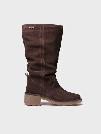 Botines mujer - Bota alta en serraje para mujer | IONE-SY  - Toni Pons  