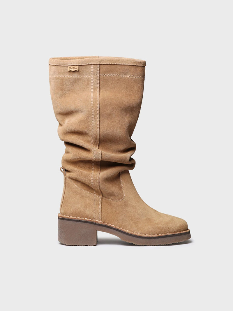Botines mujer - Bota alta en serraje para mujer | IONE-SY  - Toni Pons  