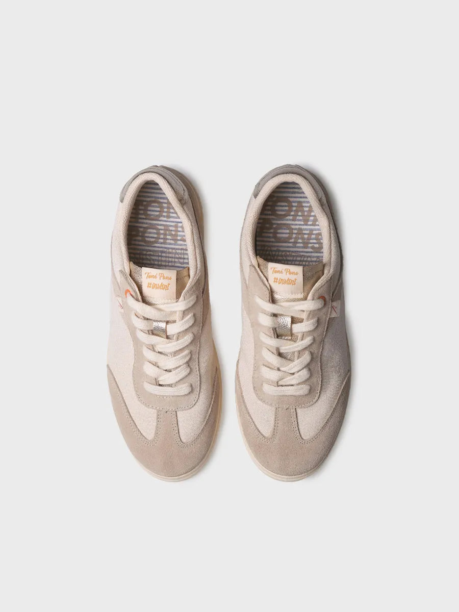  - Zapatilla deportiva de mujer en lona y serraje | IRAIDA  - Toni Pons  