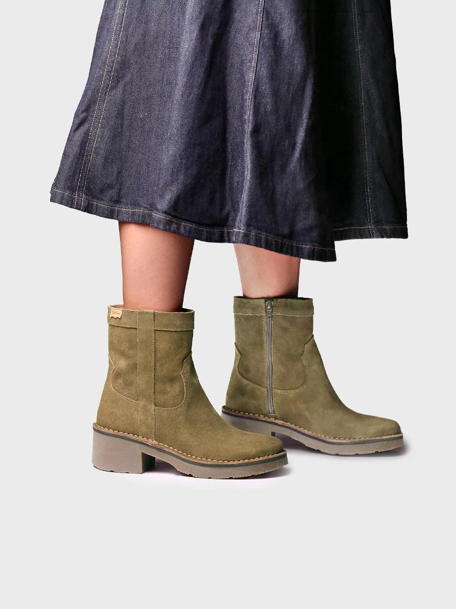 Botines mujer - Botín en serraje para mujer | IRIS-SY  - Toni Pons  