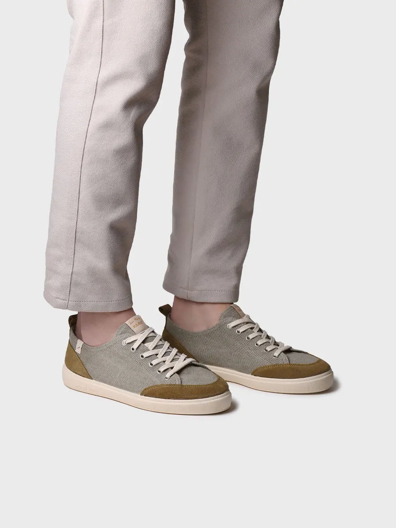 zapatillas hombre - Zapatilla deportiva de hombre en algodón con cordones | IRON  - Toni Pons  