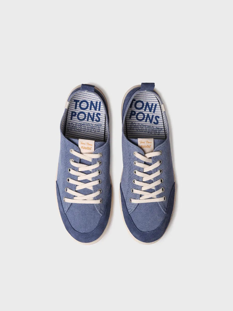 zapatillas hombre - Zapatilla deportiva de hombre en algodón con cordones | IRON  - Toni Pons  