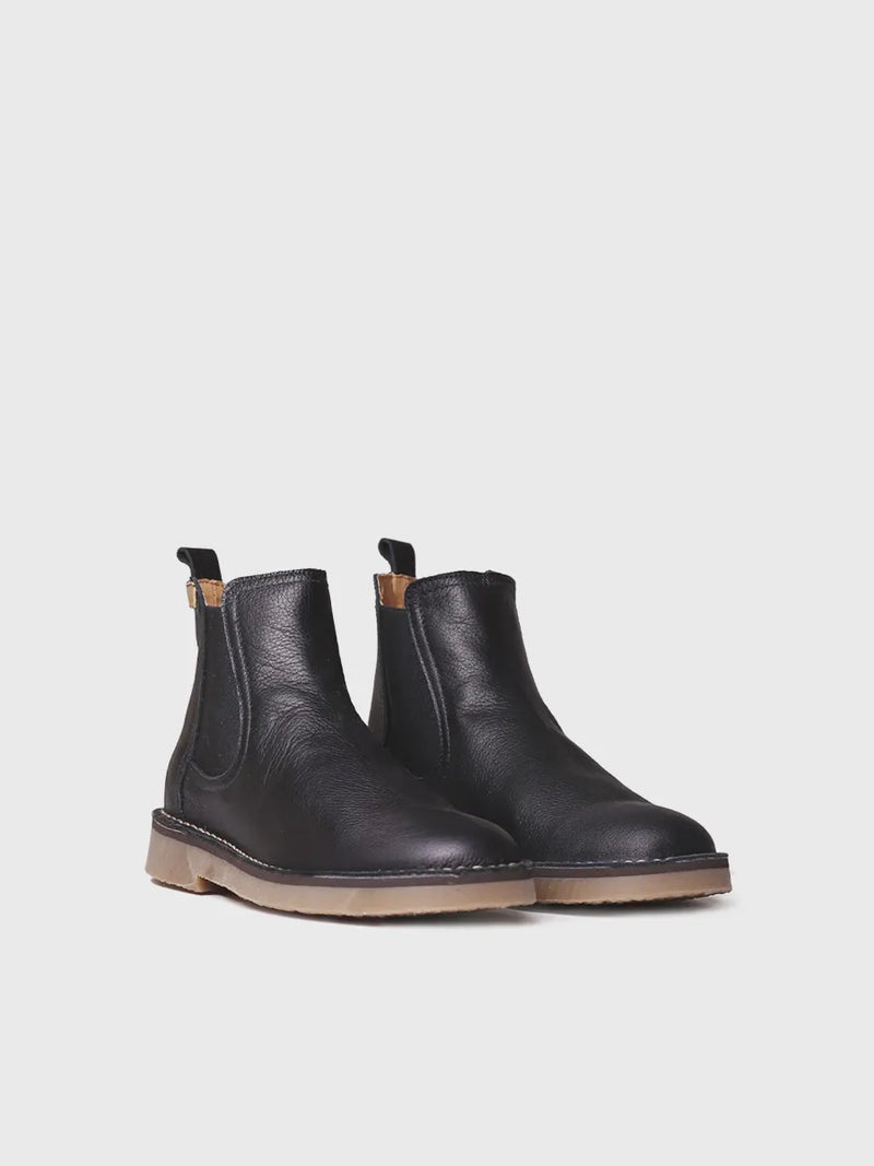 Isa Boot ISA-PO - Women's leather Ankle boot in camel | TONI PONS
