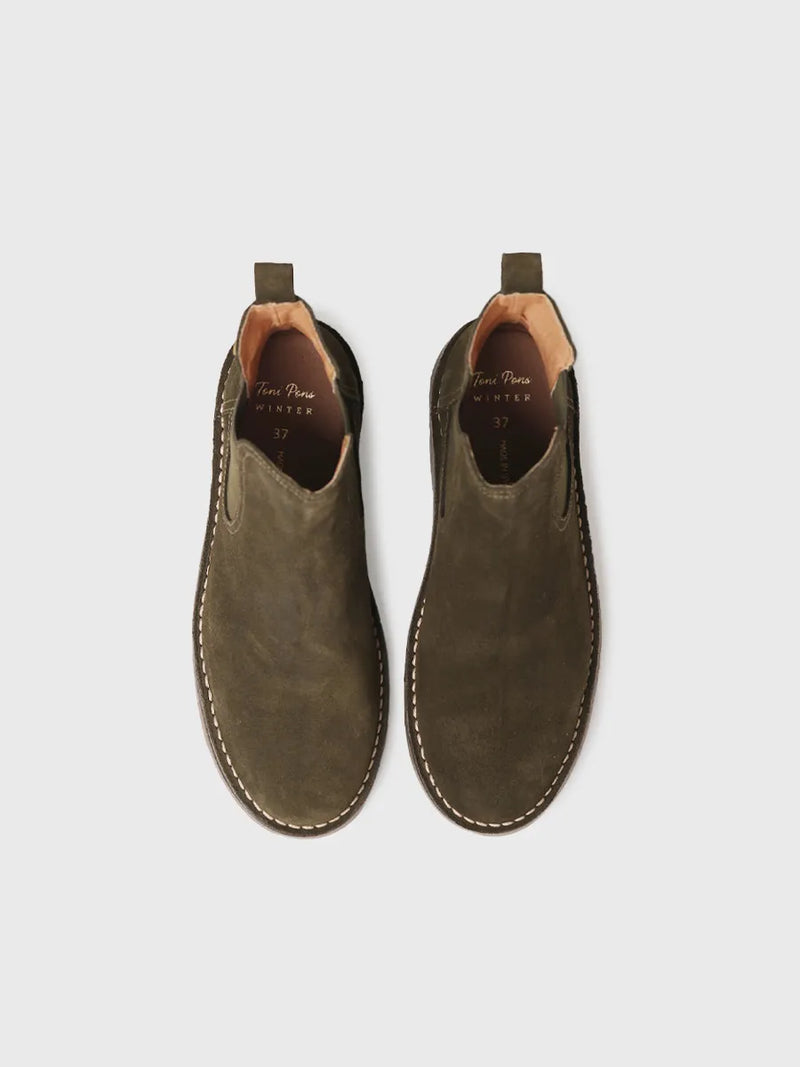 botines hombre - Botín para mujer en serraje | ISA-SY  - Toni Pons  