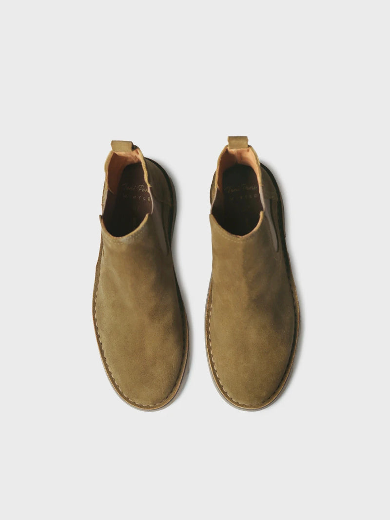 Botines mujer - Botín Chelsea en serraje para mujer | ISA-SY  - Toni Pons  
