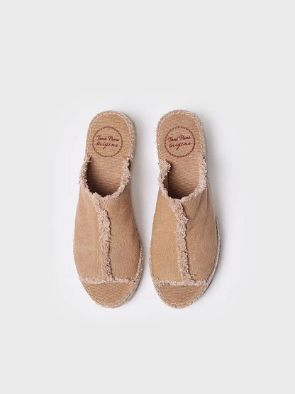 Espadrillas slingback da donna 