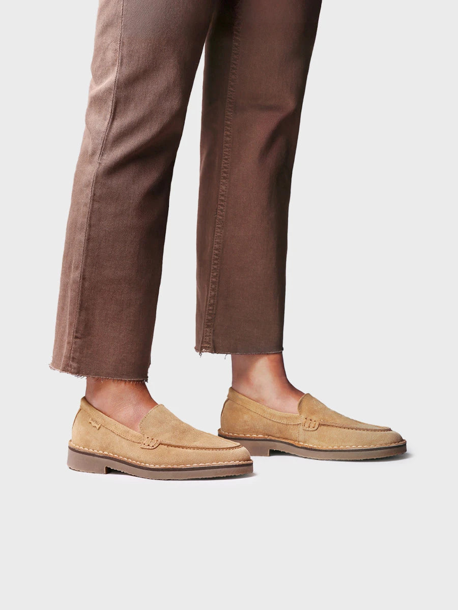 Zapatos mujer - Mocasín en serraje para mujer | IVARS-SY  - Toni Pons  