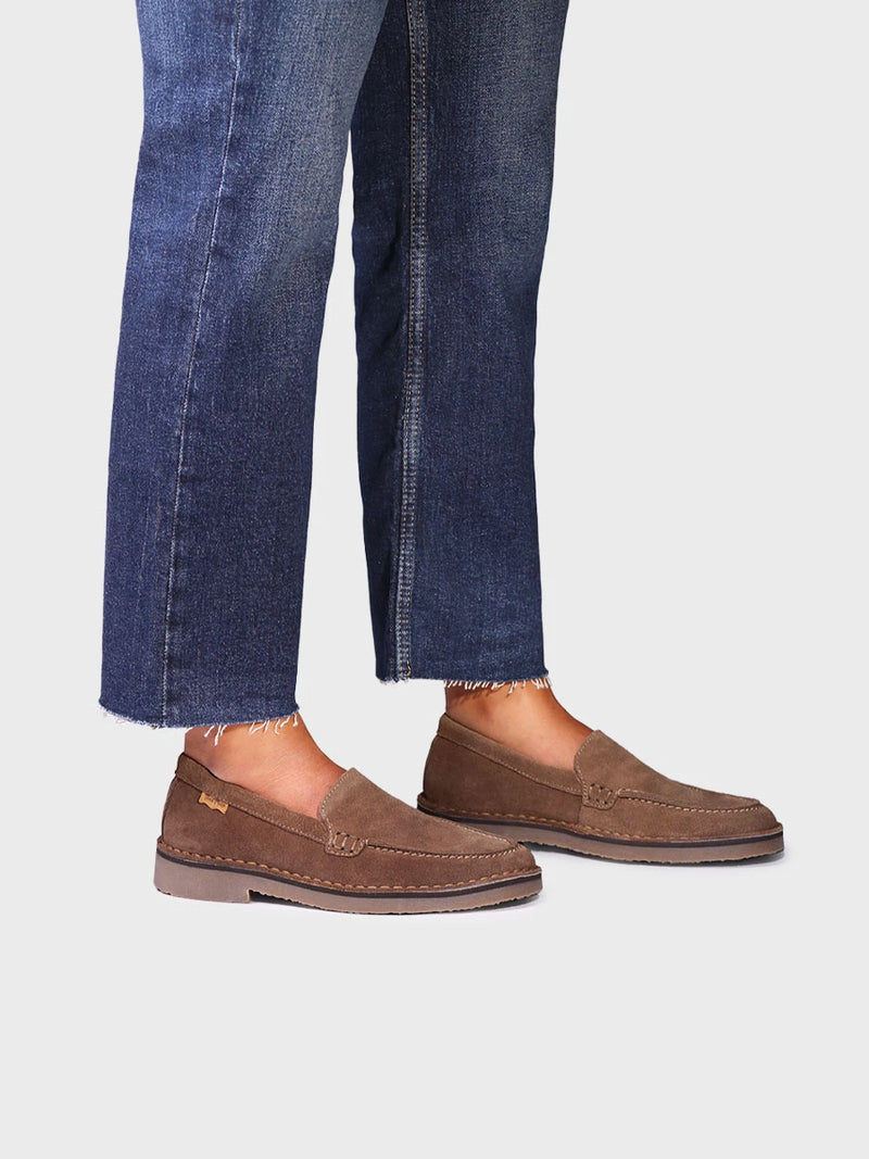 Zapatos mujer - Mocasín en serraje para mujer | IVARS-SY  - Toni Pons  