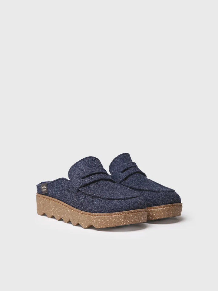 zapatillas mujer - Slipper de mujer con suela de plataforma | JADEN-FR  - Toni Pons  
