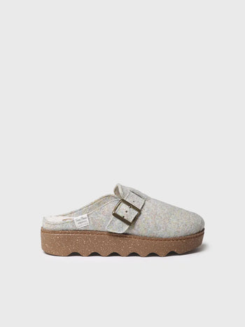 zapatillas mujer - Zapatilla de casa para mujer con hebilla | JAELLE-FR  - Toni Pons  