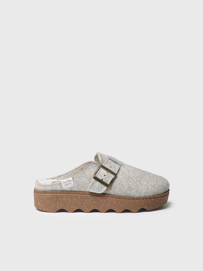 zapatillas mujer - Zapatilla de casa para mujer con hebilla | JAELLE-FR  - Toni Pons  