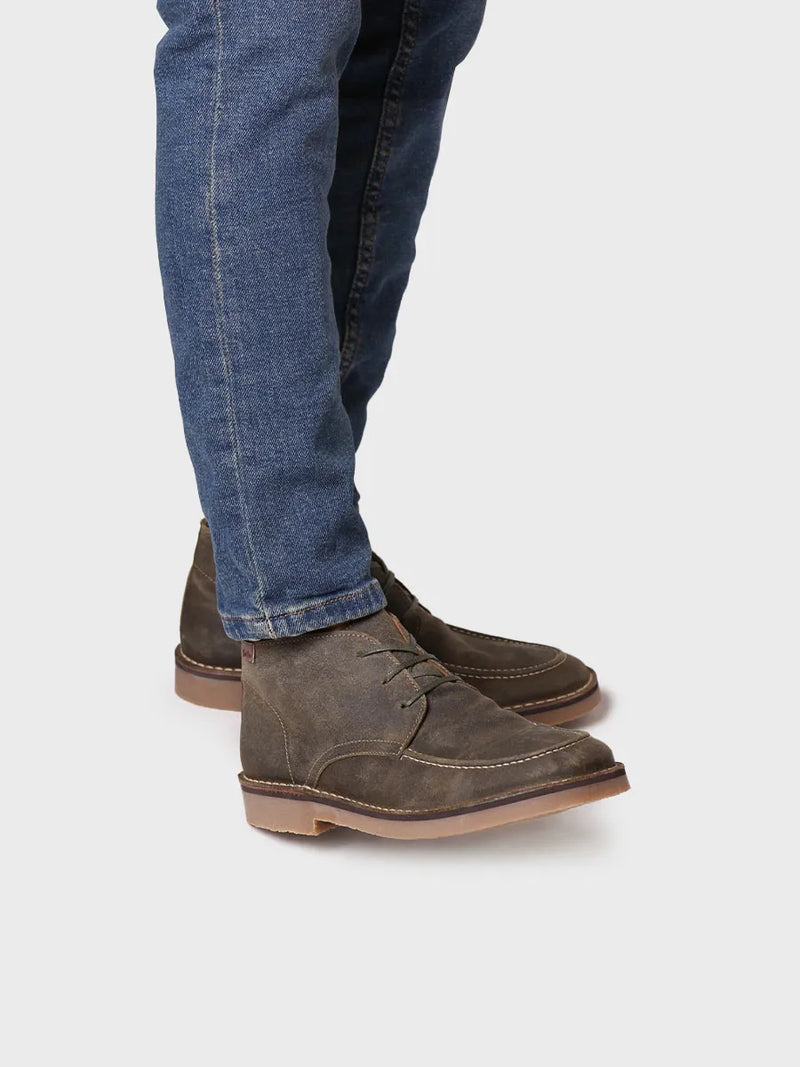 zapatillas hombre - Botín para hombre en serraje | JAMES-SW  - Toni Pons  