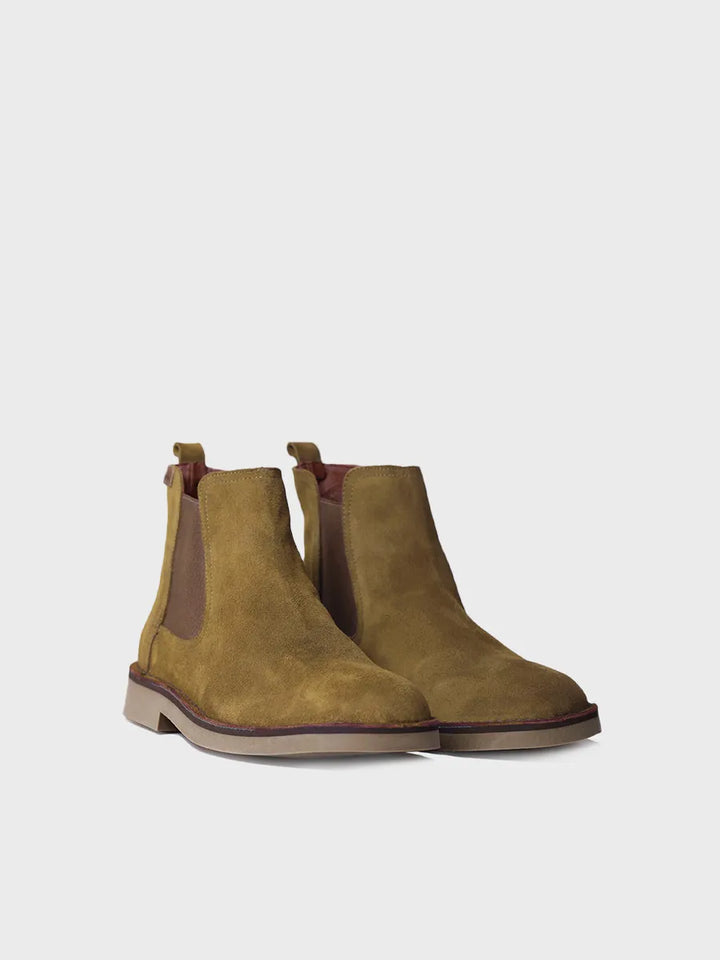 botines mujer - Botín Chelsea para hombre en serraje | JAN-SY  - Toni Pons  