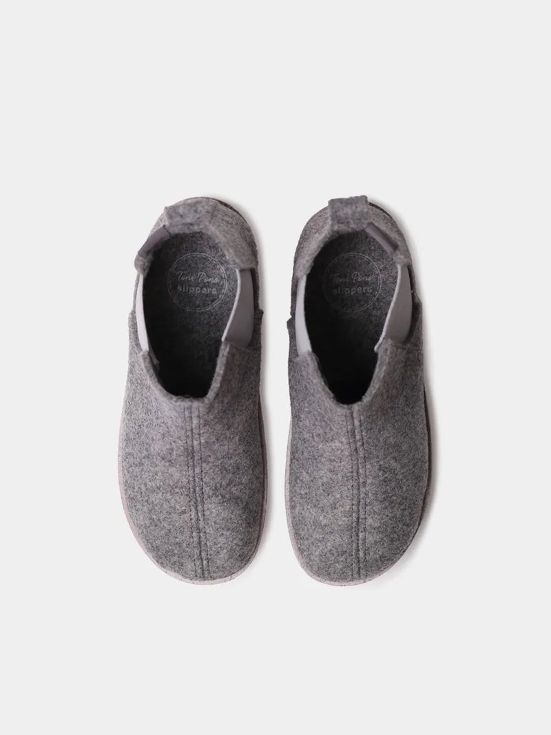 Zapatillas de casa mujer - Zapatilla abotinada de fieltro reciclado para mujer | JARA-FR  - Toni Pons  