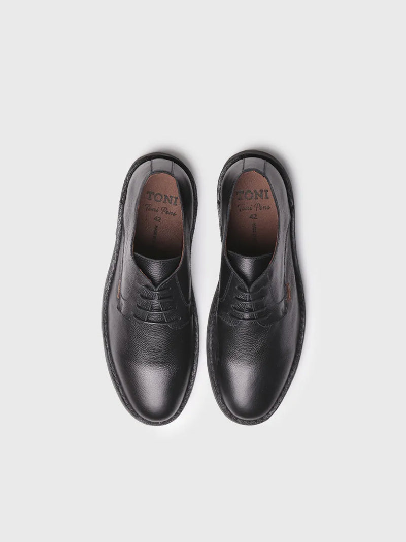 zapatillas hombre - Zapato de hombre con cordones en piel | JEFF-PO  - Toni Pons  