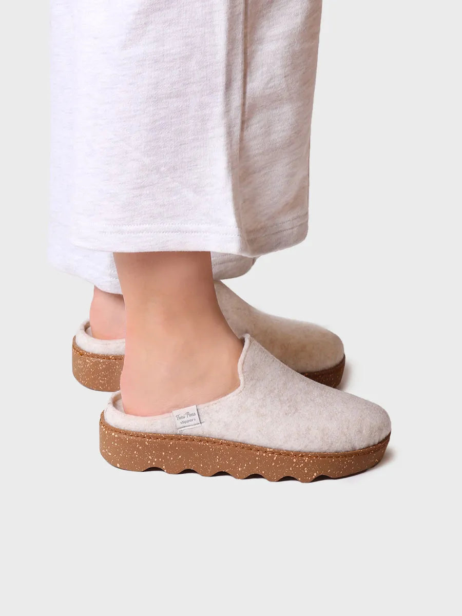 Zapatillas de casa mujer - Slippers abotinadas para mujer en tejido | JOKO-FR  - Toni Pons  