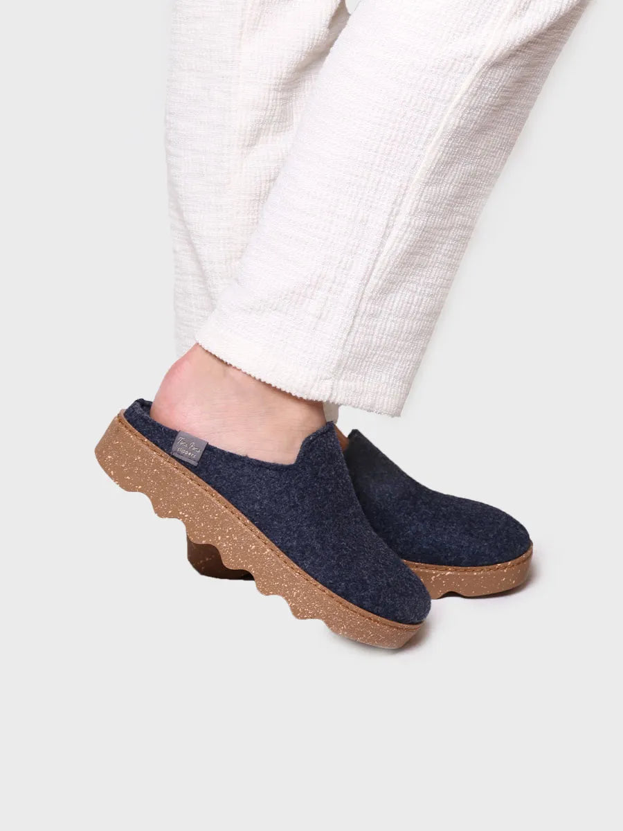 Zapatillas de casa mujer - Slippers abotinadas para mujer en tejido | JOKO-FR  - Toni Pons  