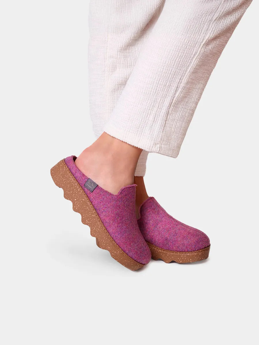 Zapatillas de casa mujer - Slippers abotinadas para mujer en tejido | JOKO-FR  - Toni Pons  