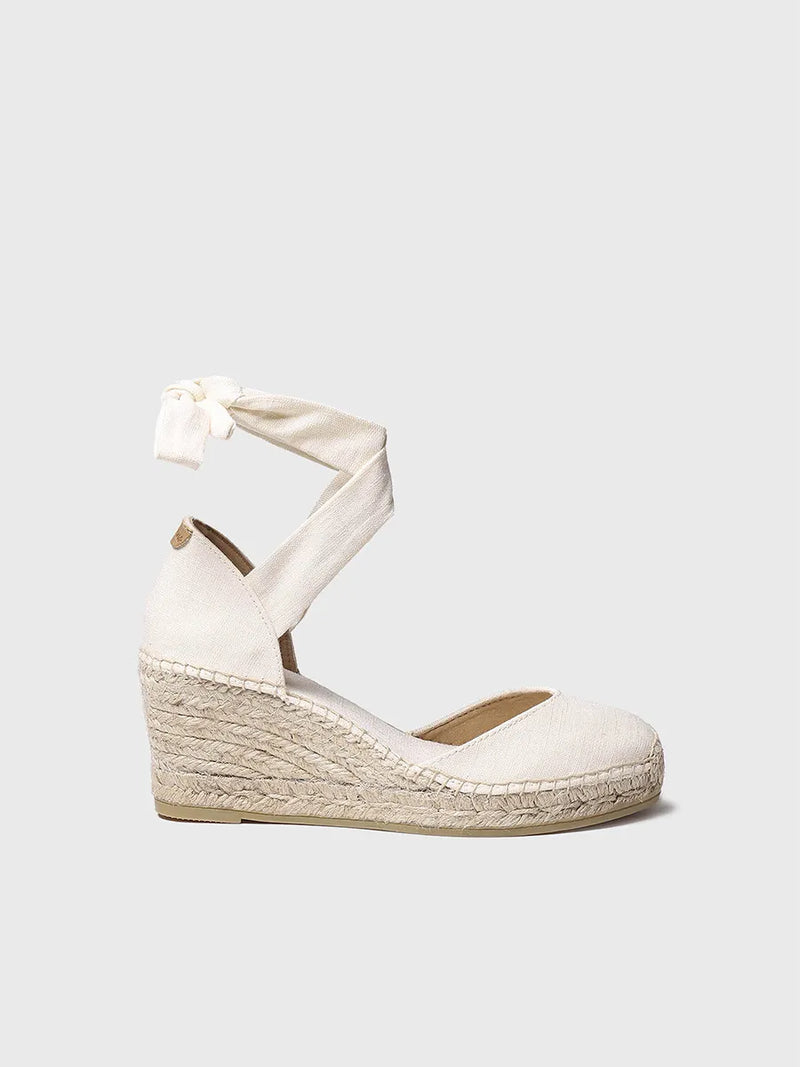 zapatillas mujer - Alpargata de cuña con cintas | JULIA  - Toni Pons  