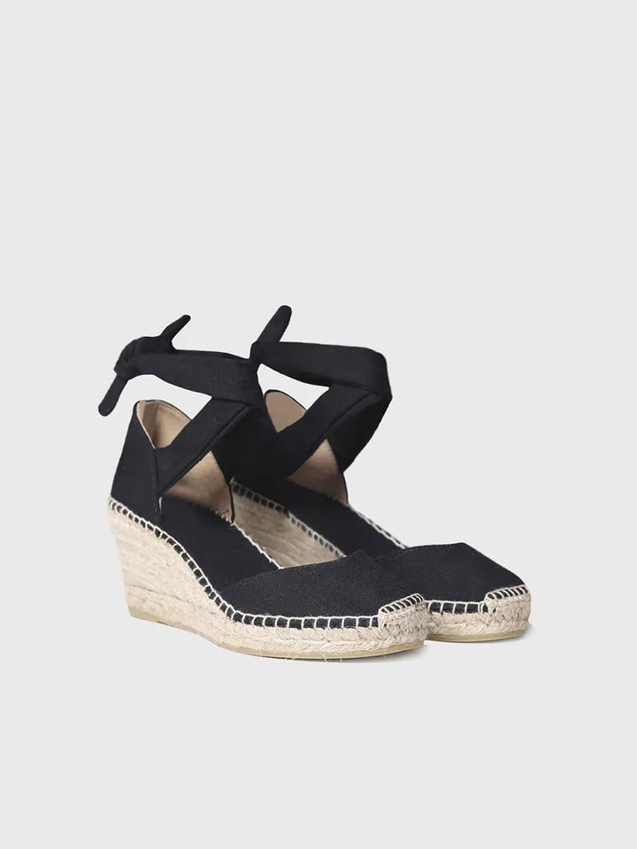 zapatillas mujer - Alpargata de cuña con cintas | JULIA  - Toni Pons  