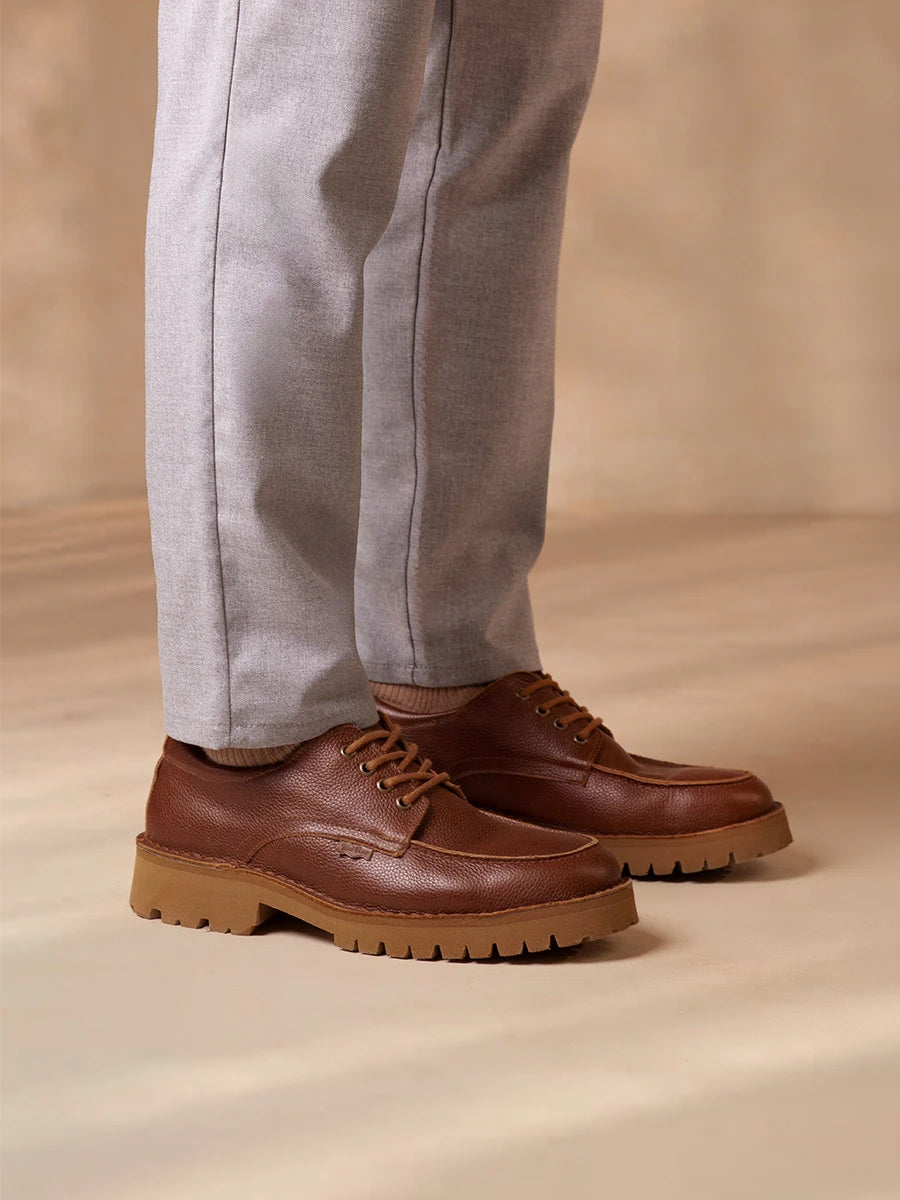 Herrenschuh aus Leder mit Schnürsenkeln | JULI