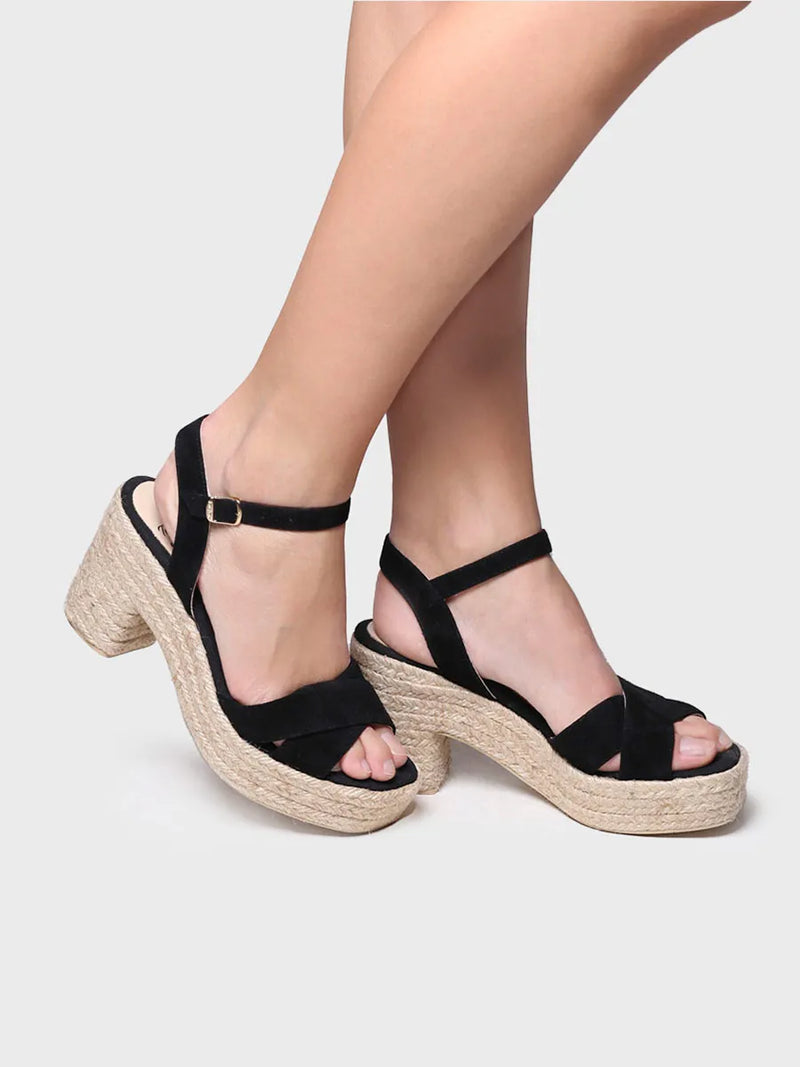 Sandalias mujer - Sandalia de tacón atada al tobillo  - Toni Pons  