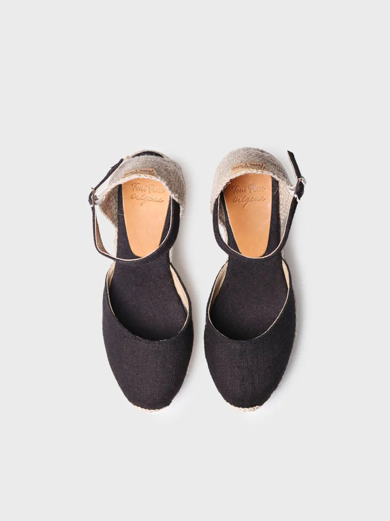 zapatillas mujer - Alpargata con cuña de mujer en lino | LAIA-NT  - Toni Pons  