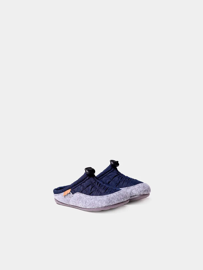 Zapatillas de casa mujer - Slippers para niños en fieltro y tejido acolchado  | LAND-UM  - Toni Pons  