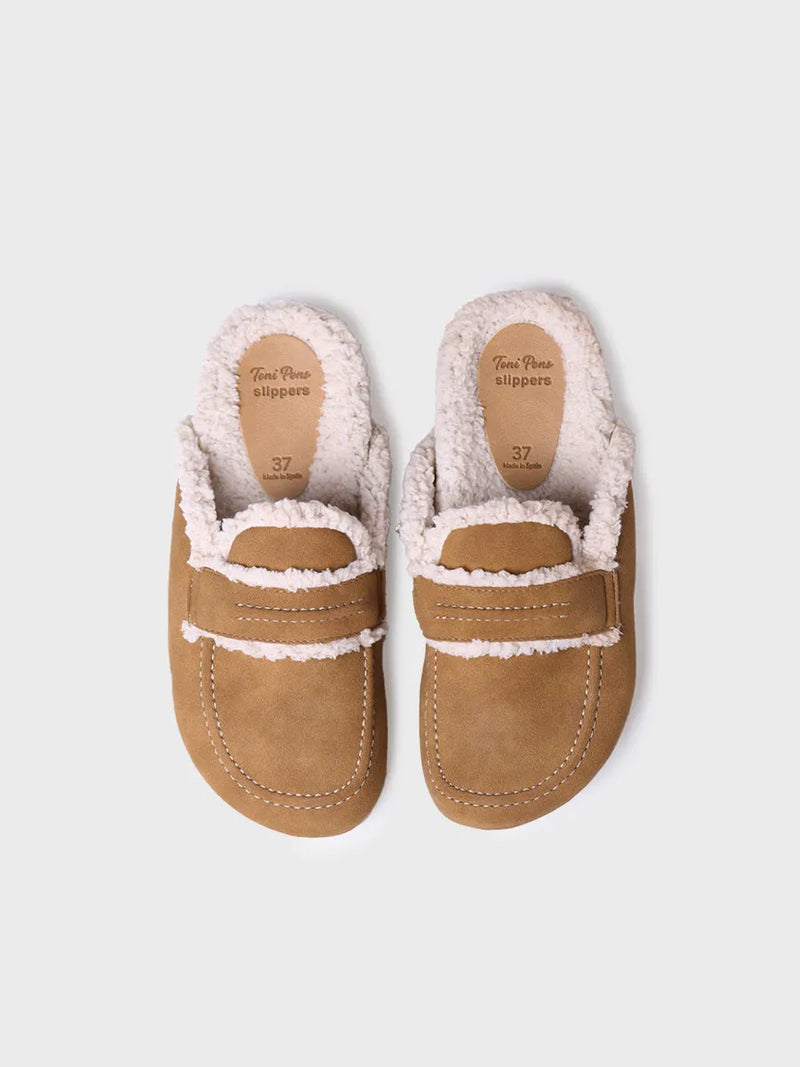  - Slippers para mujer tipo zueco con forro interior en borrego  | LEIRE  - Toni Pons  
