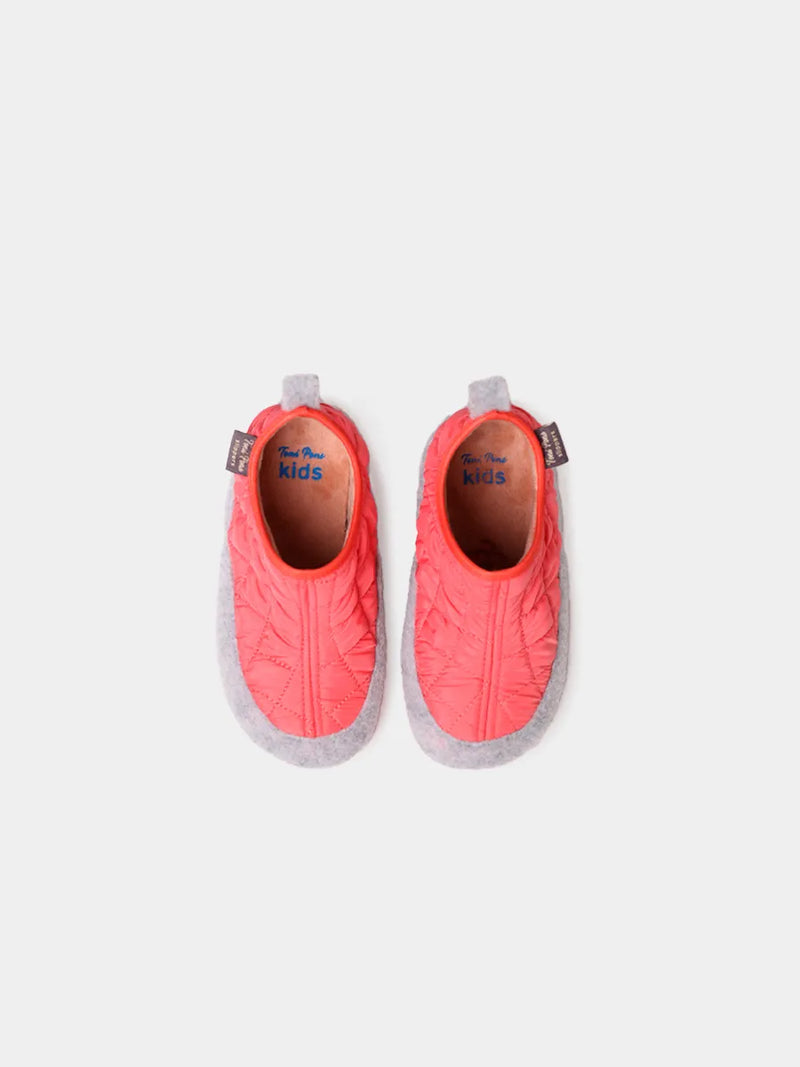 Zapatillas de casa mujer - Slippers para niños en fieltro y tejido acolchado  | LIOR-UM  - Toni Pons  