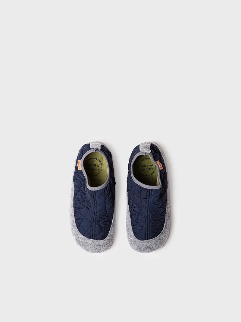 zapatillas infantiles - Slippers para niños en fieltro y tejido acolchado | LIOR-UM  - Toni Pons  