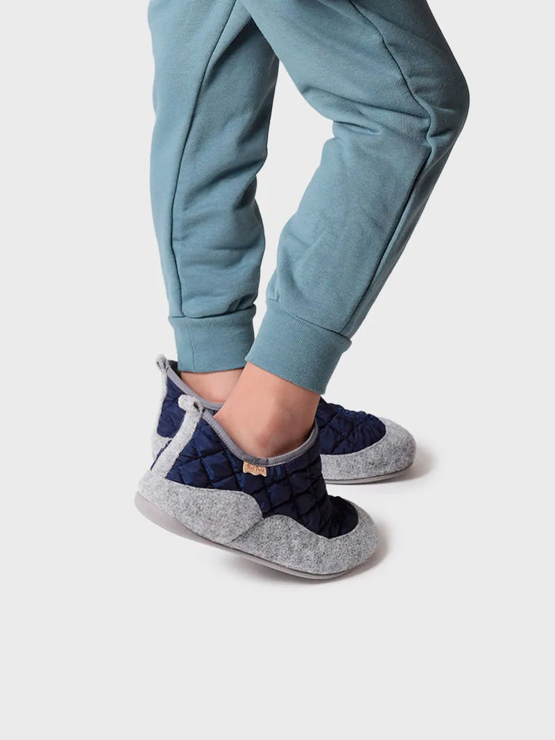 zapatillas infantiles - Slippers para niños en fieltro y tejido acolchado | LIOR-UM  - Toni Pons  
