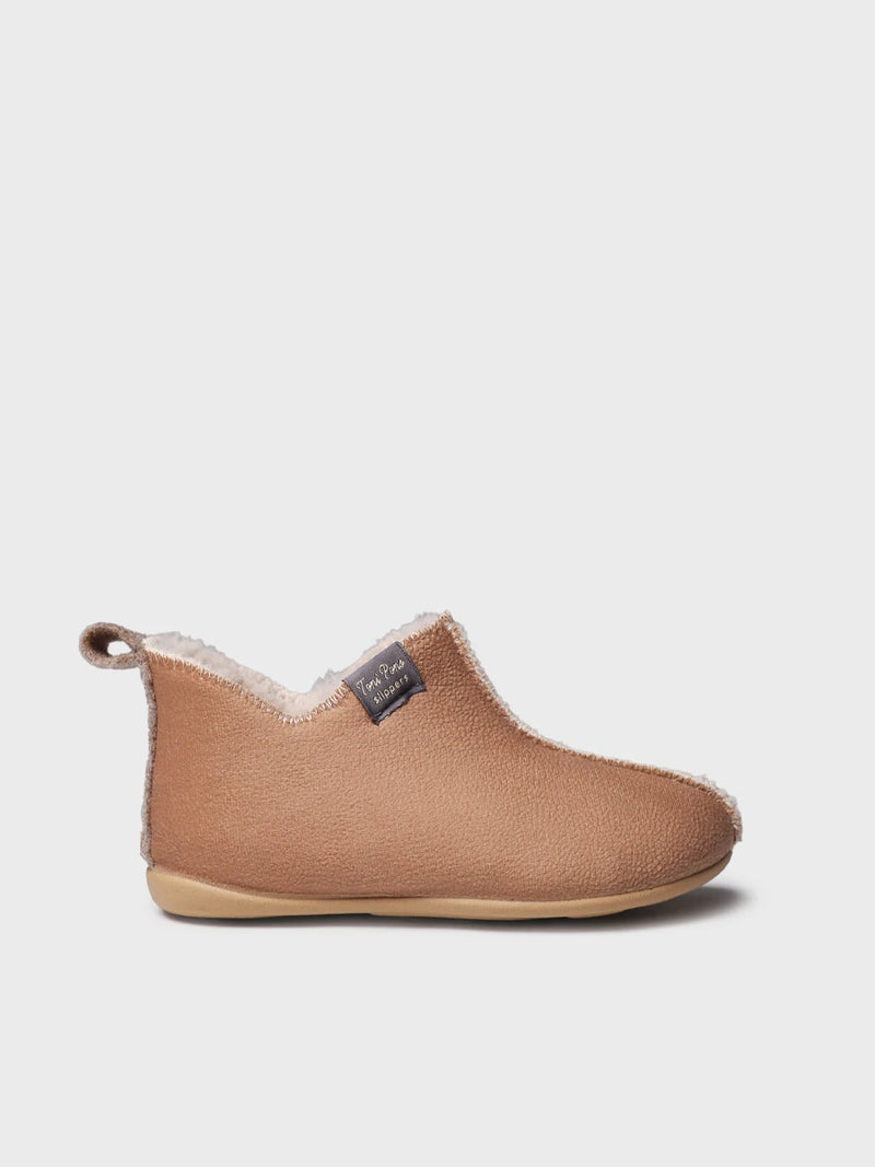 Zapatillas de casa infantiles - Zapatilla de casa cerrada en serraje para mujer | LIS-BD  - Toni Pons  