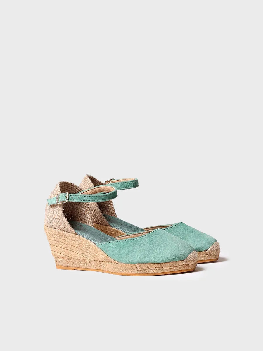 Espadrillas da donna in pelle chiuse 