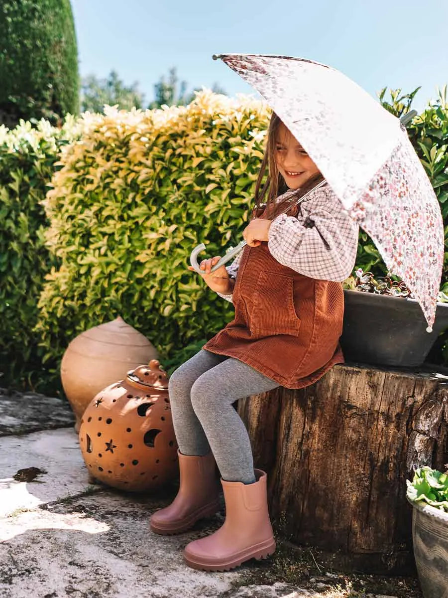 Rain Ankle boot for Kids in pink 