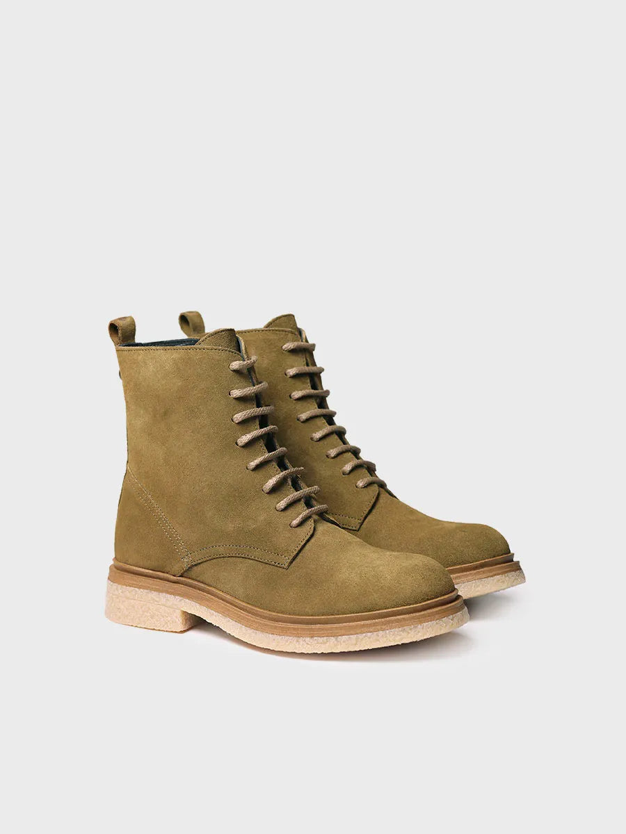 Bota de piel para mujer