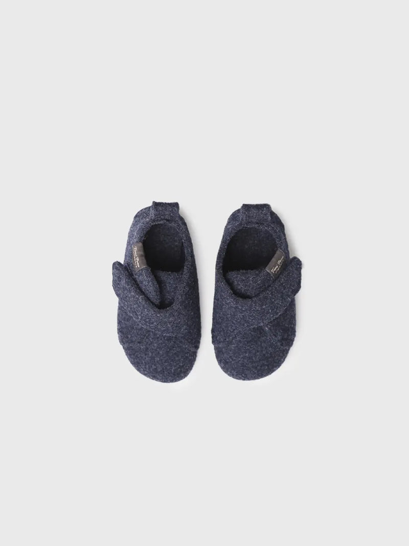zapatillas infantiles - Zapatillas de casa para niño y bebé en fieltro reciclado | LUMI-FR  - Toni Pons  