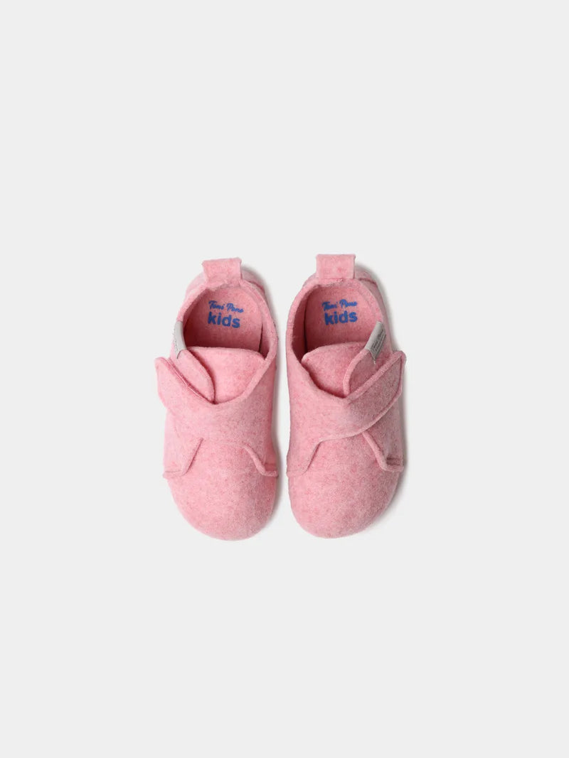 Zapatillas de casa infantiles - Zapatillas de casa para niño y bebé en fieltro reciclado | LUMI-FR  - Toni Pons  