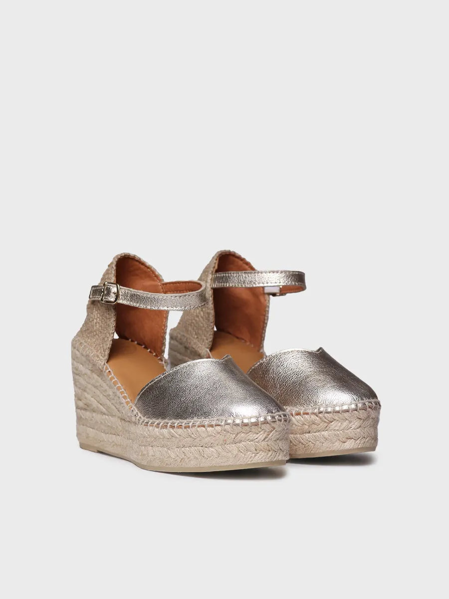  - Alpargata de mujer con cuña en piel | MAGDA-P  - Toni Pons  