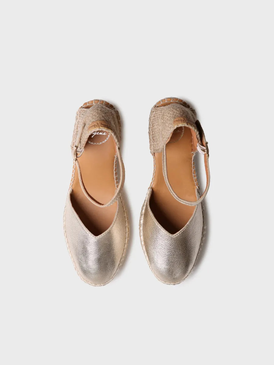  - Alpargata de mujer con cuña en piel | MAGDA-P  - Toni Pons  