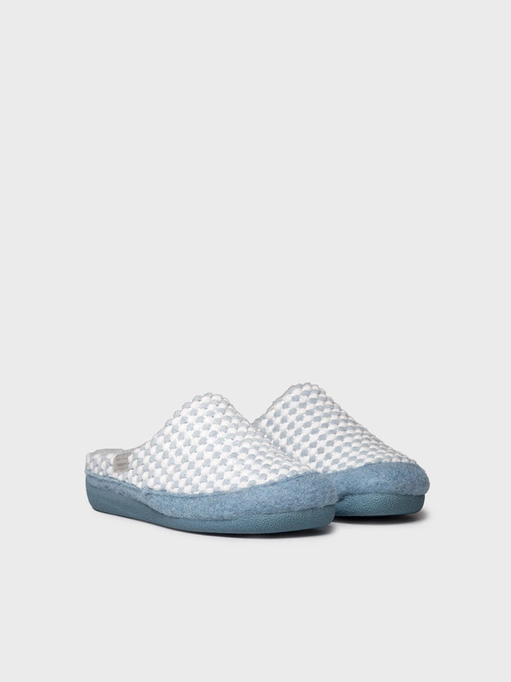 Zapatillas de casa mujer - Slipper en en tejido bicolor para mujer | MALU-CN  - Toni Pons  