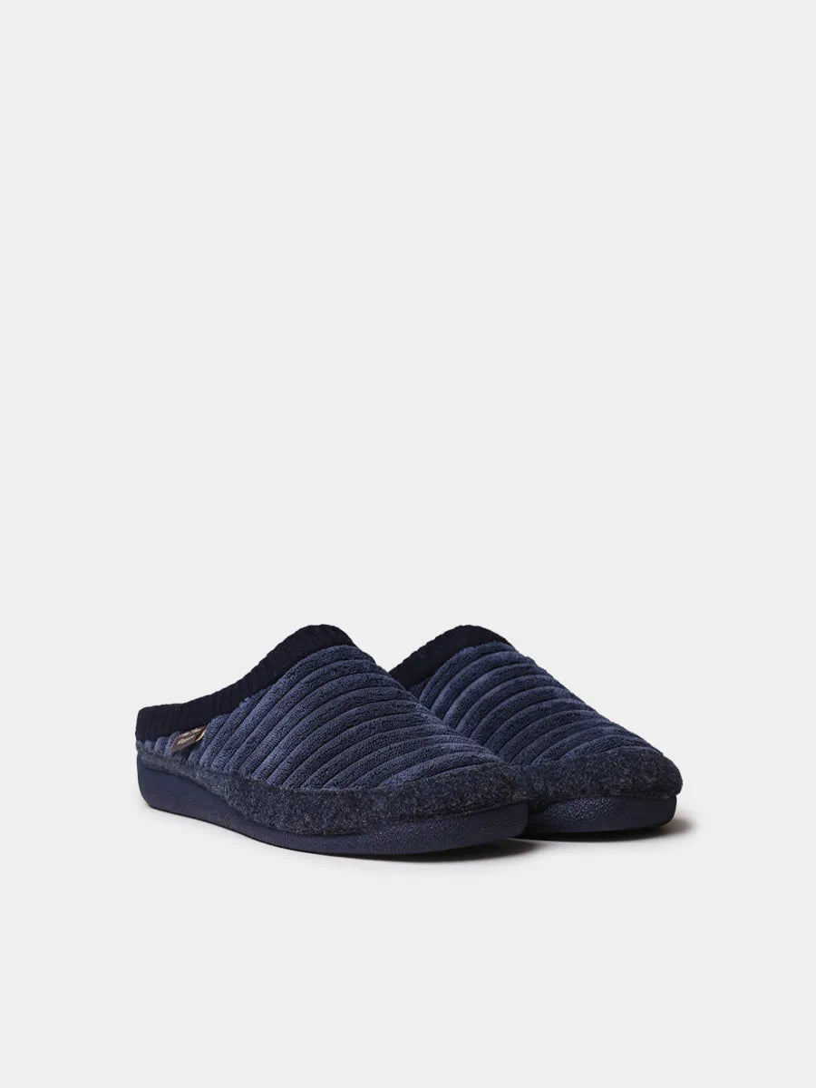 Zapatillas de casa mujer - Zapatilla tipo zueco de mujer en pelo sintético y fieltro | MALU-OD  - Toni Pons  