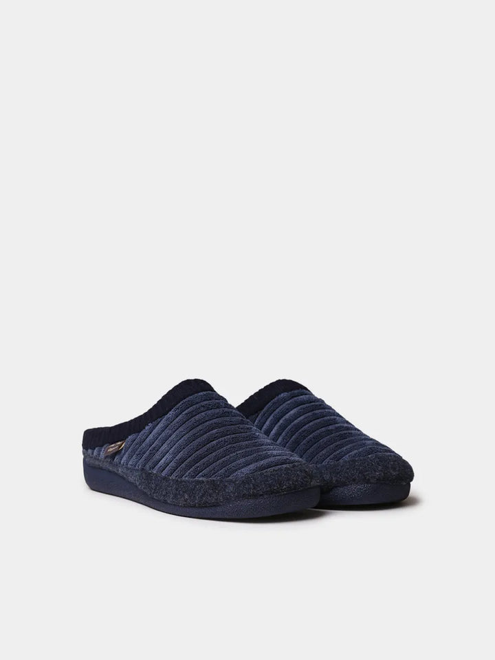 Zapatillas de casa mujer - Zapatilla tipo zueco de mujer en pelo sintético y fieltro | MALU-OD  - Toni Pons  