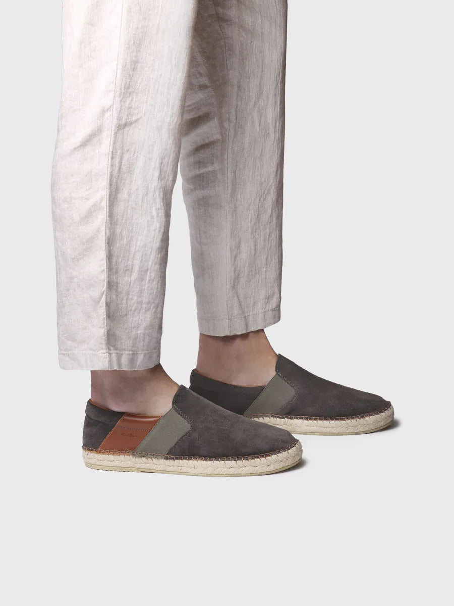  - Alpargata de hombre en serraje con elásticos | MARCEL  - Toni Pons  