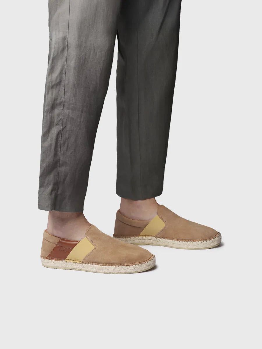  - Alpargata de hombre en serraje con elásticos | MARCEL  - Toni Pons  