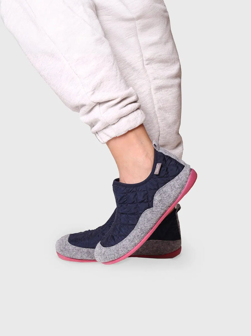 zapatillas de casa mujer - Slippers para mujer en fieltro y tejido acolchado | MARE-UM  - Toni Pons  