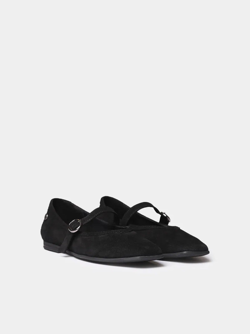 Zapatos mujer - Merceditas de mujer en serraje con hebilla | MARIAN-A  - Toni Pons  
