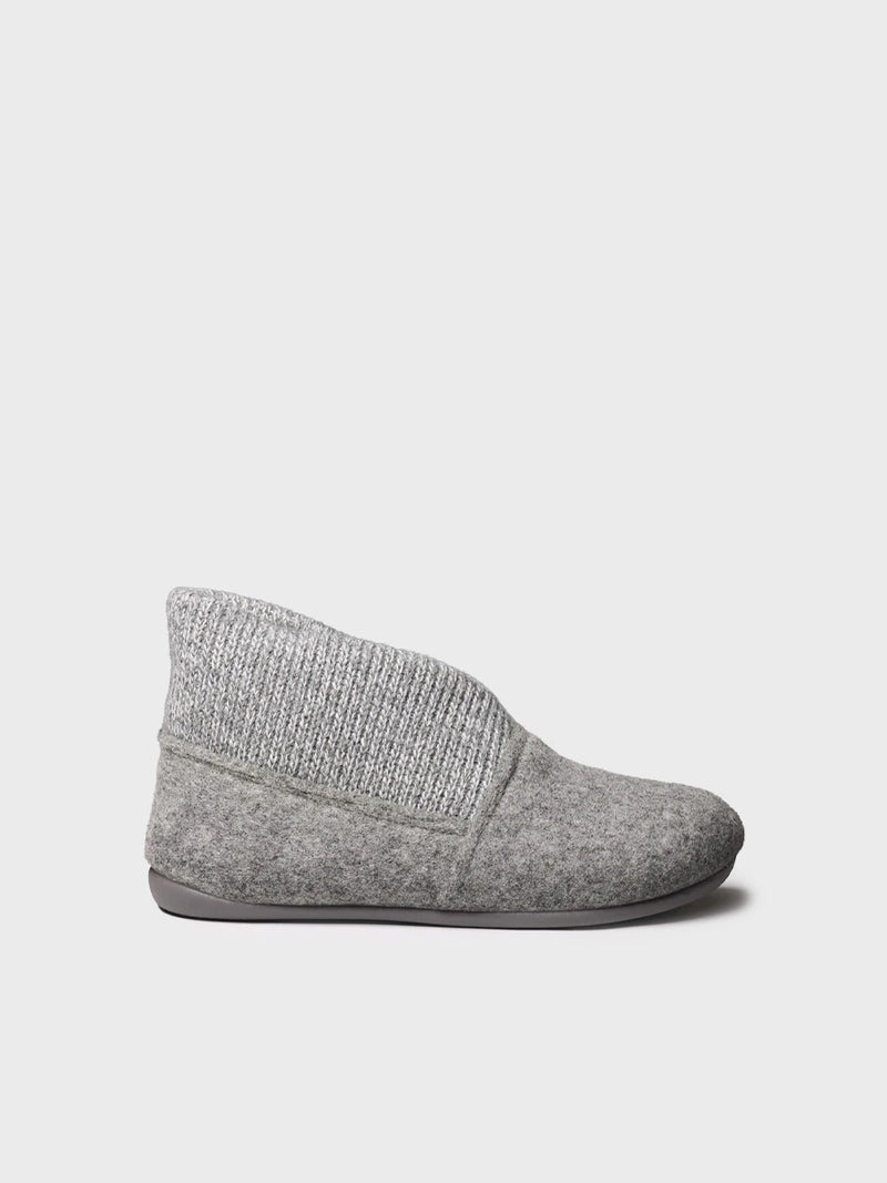 Zapatillas de casa mujer - Zapatilla de casa alta en fieltro y punto para mujer | MARIE-CE  - Toni Pons  